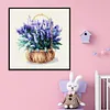 Flower-11CT Stamped Cross Stitch Kit(37*37cm)