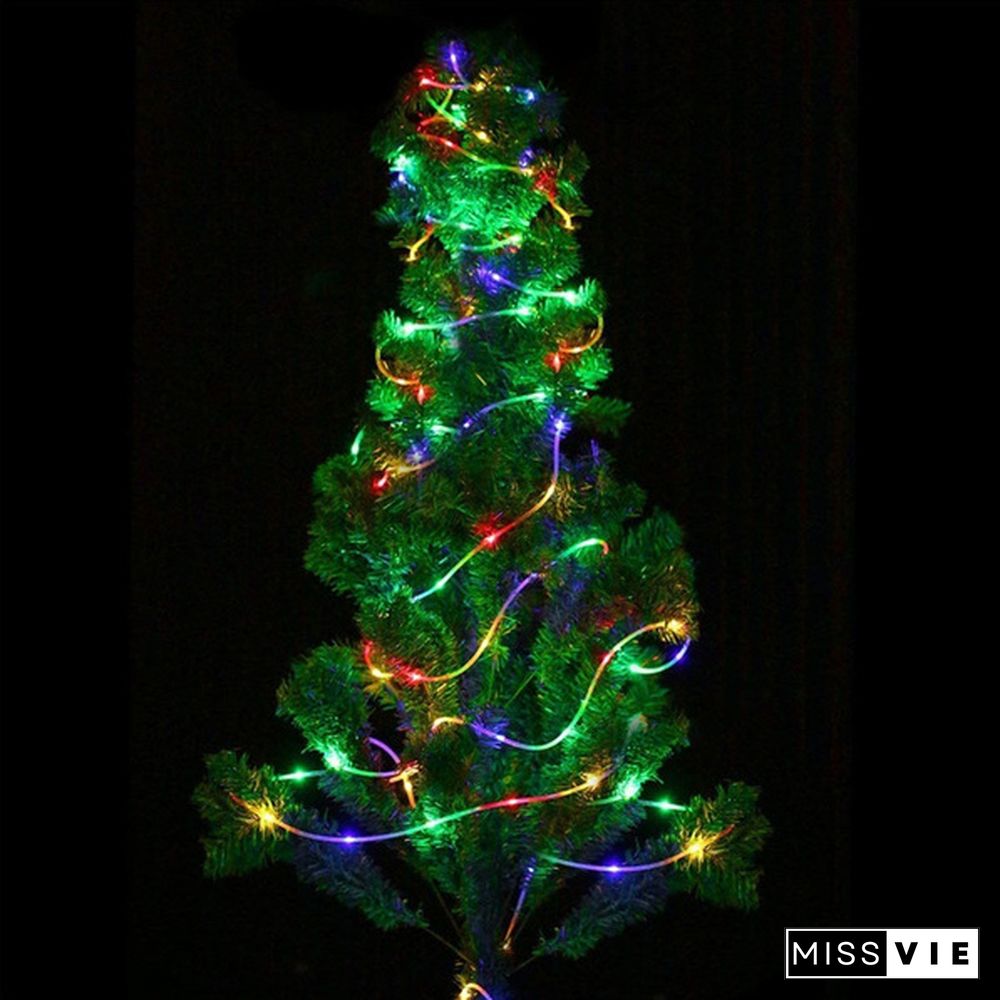 66ft Rope Lights 16 Colors Outdoor String USB Waterproof Fairy Light Remote Control Garden Wedding Christmas Decorations