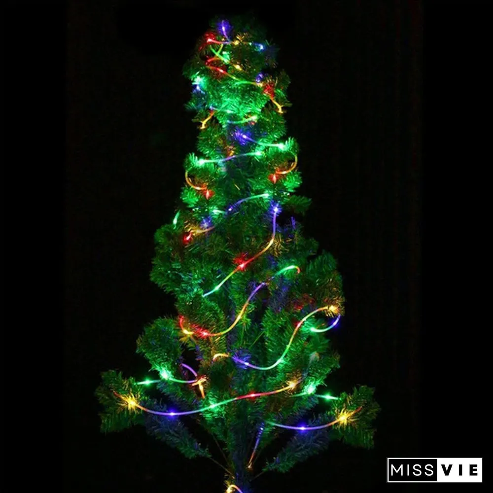 66ft Rope Lights 16 Colors Outdoor String USB Waterproof Fairy Light Remote Control Garden Wedding Christmas Decorations
