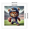Chicago Bears Football-11CT Stamped Cross Stitch 40*40cm
