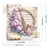 (US Local)4Pack Flower-Special Shaped Diamond Painting Kit(30x30cm)