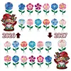 2026&2027 DIY Double Sided Drills Calendar Craft Art Kit Wooden Diamond Painting Calendar Set