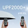 Card sun umbrella,  99% UV protection, foldable ultra-small portable pocket umbrella