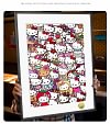 A3 & 4K Size Hello Kitty Family Portrait Decorative Painting - Hello Kitty Decoration Painting - HuangGua Studio