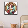 【Limited Stock Sale】Jesus Virgin Glass Painting-Paint by Numbers Acrylic Painting 40*40CM
