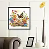 >SALE<DIY Partial Special Shaped Drill Diamond Painting Simple Butterfly 40x40cm