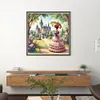 Vintage Victorian-11CT Stamped Cross Stitch 50*50cm
