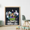 Disney Villains - 11CT Stamped Cross Stitch - 40*50cm - Disney