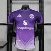 2025/2026 Player Version Manchester United Special Edition White Purple Football Shirt 1:1 Thai Quality