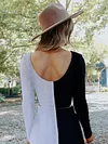 Casual Simple Long Sleeves+Wide Leg Suits