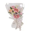 DIY Handmade Twist Stick Craft Flower Bouquet Chenille Stems Craft Pipe Cleaners Gift Decor Set