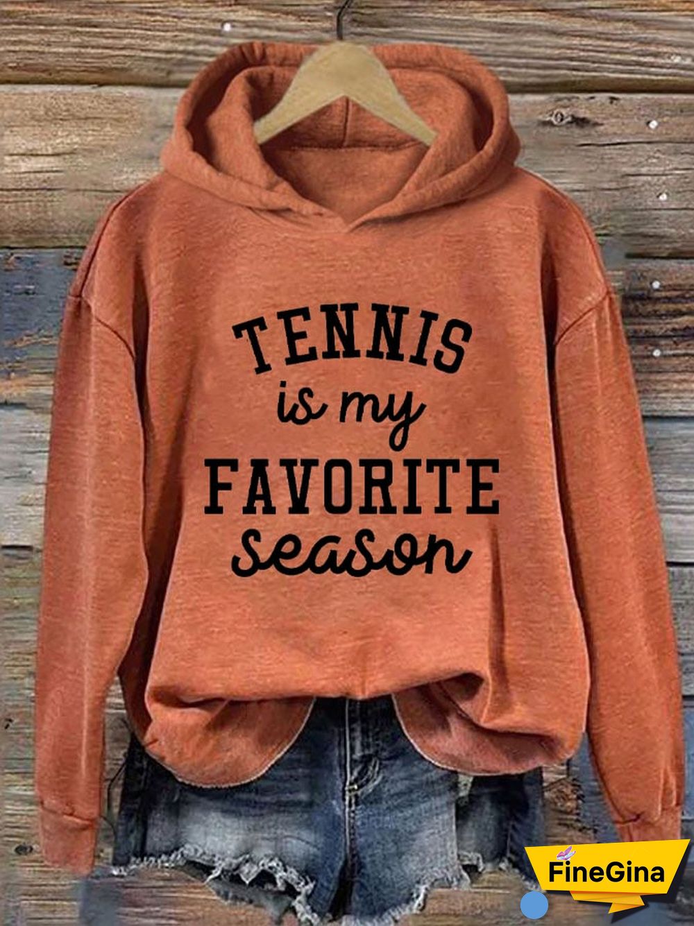 Women's Tennis is my Favorite Season Casual Hoodie