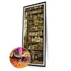 >SALE<5D DIY Full Round Drill Diamond Painting Herbal Medicine House Craft 30x80cm