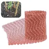 Copper Mesh Slug Repeller Rustproof Copper Net for Pest Control (12.7cmx3m)