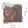 Indians nfl new england patriots-round drill diamond painting-40*40cm