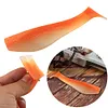 Soft Fishing Lures with Sound Bead Luminous Fishing Bait for Hooking Up Big Pike