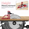 Adjustable Table Saw Depth Gauge 0-60mm Height Gauge for Table Saw Router