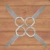 4Pcs Audio Sound Remover Key CD DVD Car Radio Install Disassembly Tool for Skoda