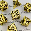 Metal DND Dice Set Dungeons & Dragons Dice Set Polyhedron for RPG Board Games Tabletop Game Accessories