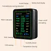 12 in 1 Air Quality Monitor Real-time Carbon Dioxide Detector PM2.5 PM10 Tester