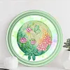 Round Flower-Lupine-14CT Stamped Cross Stitch Egyptian Cotton 30*35cm/11.81*13.78in