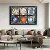 (Big Size)Howl'S Moving Castle - 11CT Stamped Cross Stitch - 60*40cm