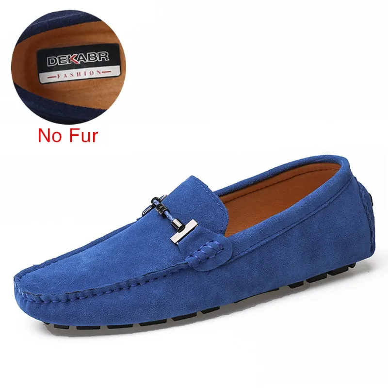DEKABR Trendy Men Casual Shoes Big Size 38-47 Brand Summer Driving Loafers Breathable Wholesale Man Soft Footwear Shoes For Men