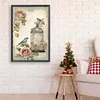 Bird Peony Cage-Paint by Numbers Acrylic Painting 40*60CM(Poster style）