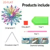 Diamond Painting 2D Flat Winter Snowflake Wall Door Decor