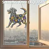 Diamond Painting Acrylic Double-side Cute Dog Pendant Hanging Gem