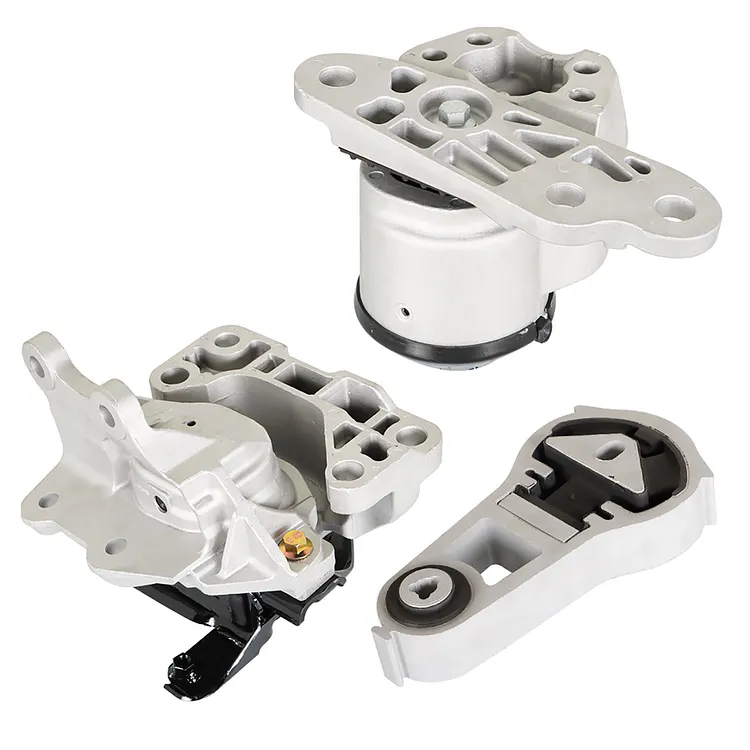 SEBLAFF 3PCS Engine Automatic Trans Engine Support Motor Mount Kit Replacement for 2011-2015 Explorer V6 3.5L EM-3255 EM-3392 EM-3439