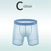 Men's Feather-light Ice Silk Mesh Boxer Briefs