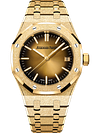 Yellow 904L Steel Smoked Gold Dial - Watch - 37mm