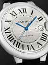Automatic 42mm Stainless Steel and Alligator Watch, Ref. No. WSBB0026
