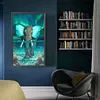 （Big Size）Butterfly Elephant-Full Square Diamond Painting 40*70cm