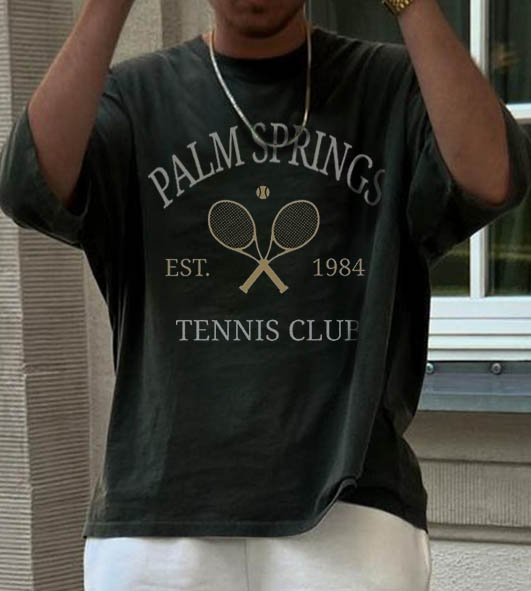 Men's Oversized Tennis Casual Sports T-Shirt - Helixace