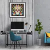 Flower Skull-Luminous Special Shaped Diamond Painting Kit