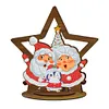 DIY Wooden Double Sided Drills Christmas Crystal Diamond Painting Ornament Special Shaped Kits