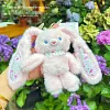 Plushie Bunny Keychain Bag Charm Long Ears Long Legs Girls Gift Idea