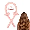 Heatless Curling Rod 4 Pcs. No Heat/Silk Ribbon/Curling Rod/Hair Roller Curls