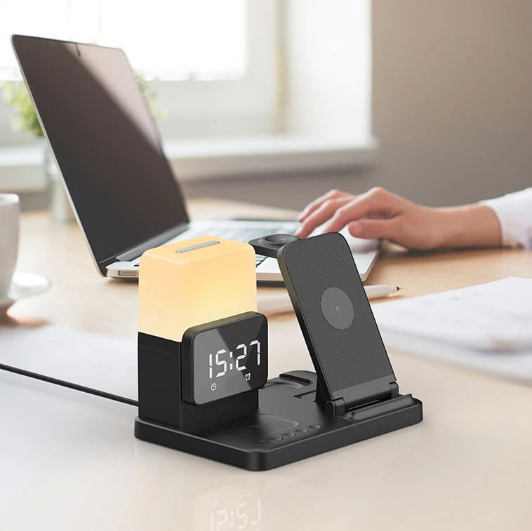 Bracket Clock Wireless Charger