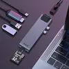 7 in 1 Multi USB 3.0 HDMI Adapter Dual USB Type C Hub