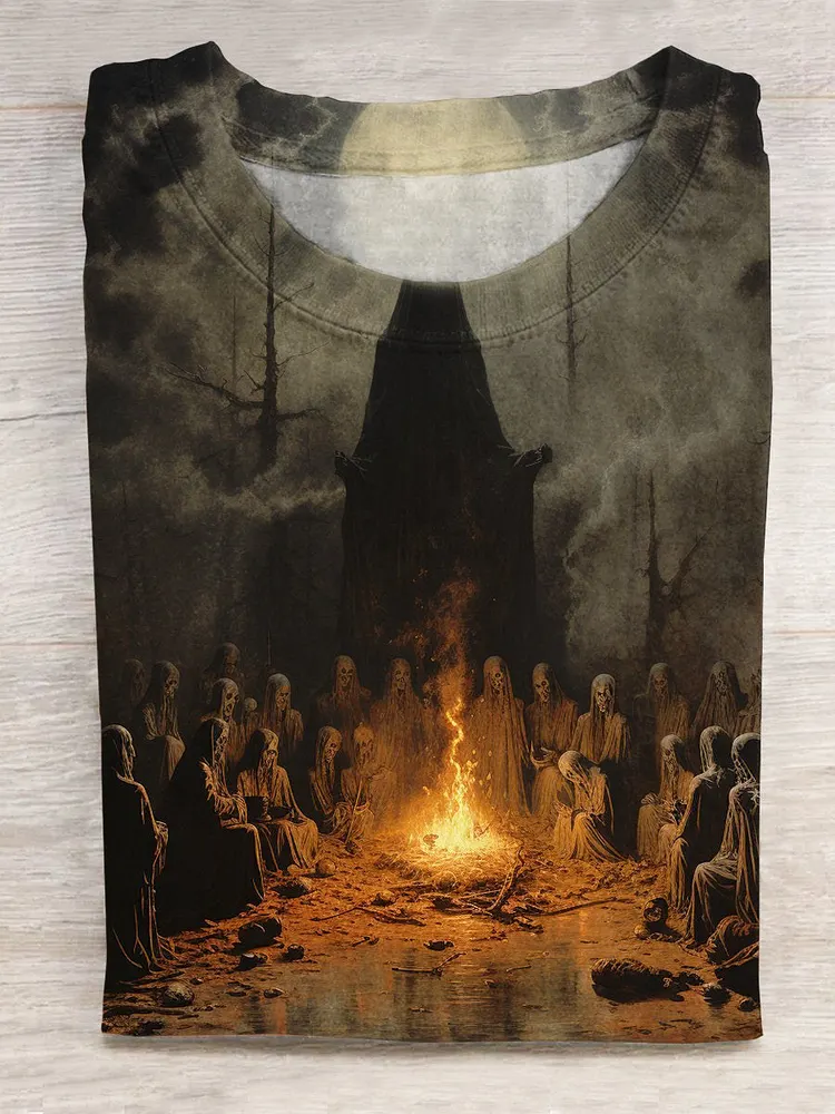 Halloween carnival couple T-shirt