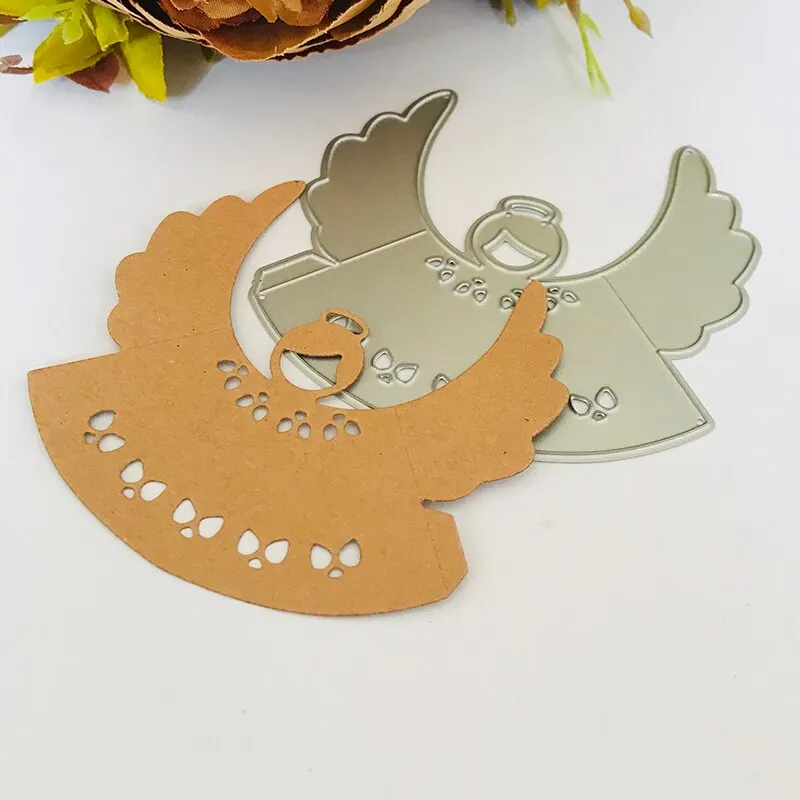 Christmas Craft metal cutting dies cut die mold angle tre decoration Scrapbook paper craft knife mould blade punch stencils dies