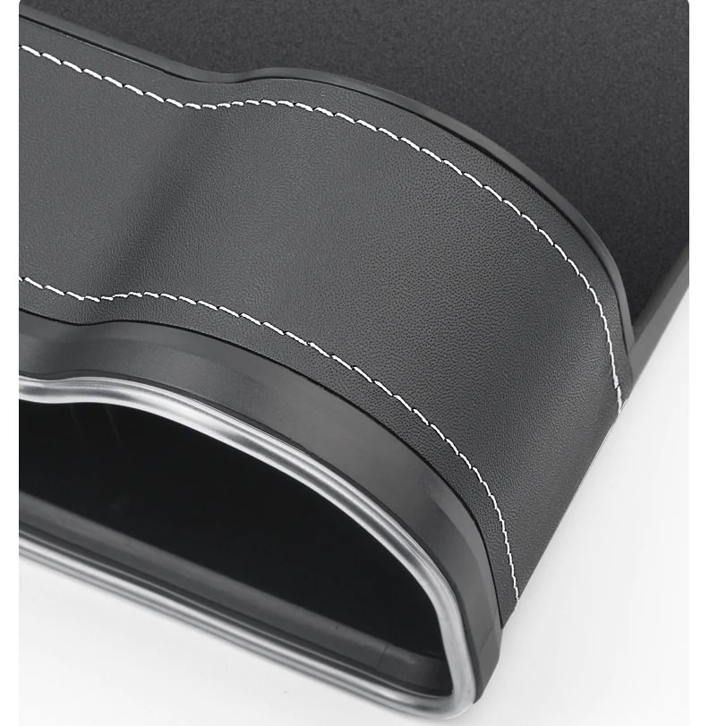 Car seat gap luminous storage box