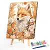 Fox-Paint by Numbers Acrylic Painting 40*50CM