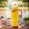 24oz Stainless Steel Whale Fountain Tumbler Perfect for Kids Teens and Adults