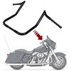 [US Local Warehouse] 16inch Ape Hanger Meathook Handlebars Monkey Bar for Harley(No Heated Grip Wire)