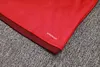 Joyfball 2024/2025 Brazil International Half-Pull Training Suit Red Football Shirt 1:1 Thai Quality