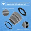 4 Pack Pool Hose Adapter Pool Pump Connector Hoses Conversion Replacement Parts